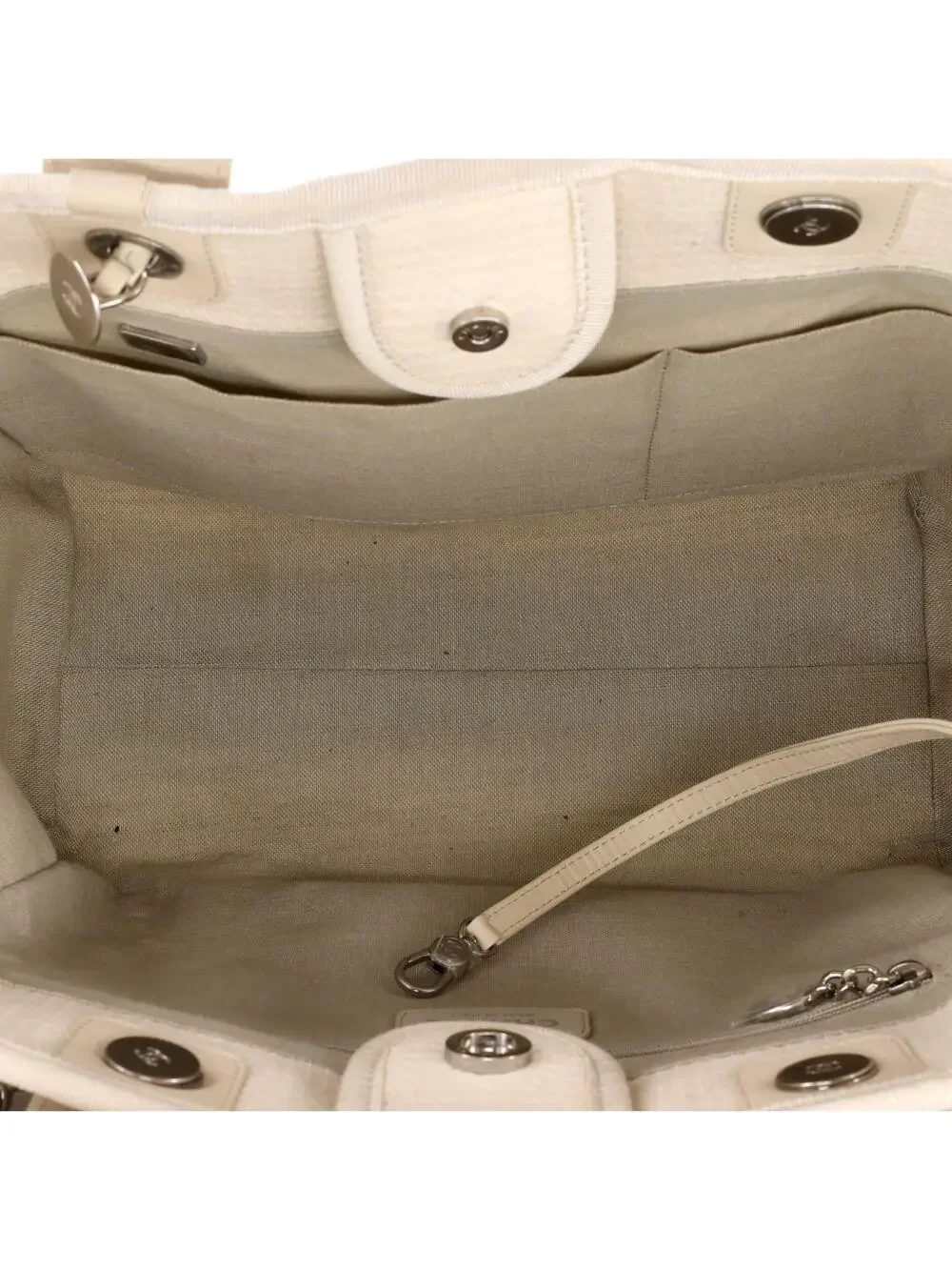 Chanel Deauville Nm Tote Mixed Fibers #323594C42B